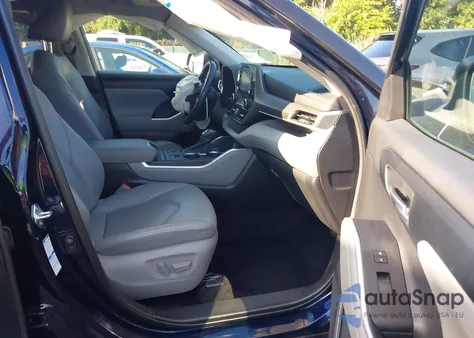 2020 Toyota Highlander Xle z USA, uszkodzony, nr VIN 5TDGZRBH4LS024346